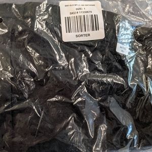 Torrid NWT Size 1 Black Microfiber 360° Smoothing Brief Panty